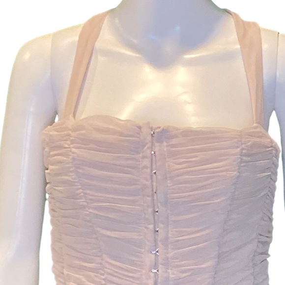 NWT House of CB Crystal Cate Ruched Mini Dress - Sz L - Picture 8 of 12